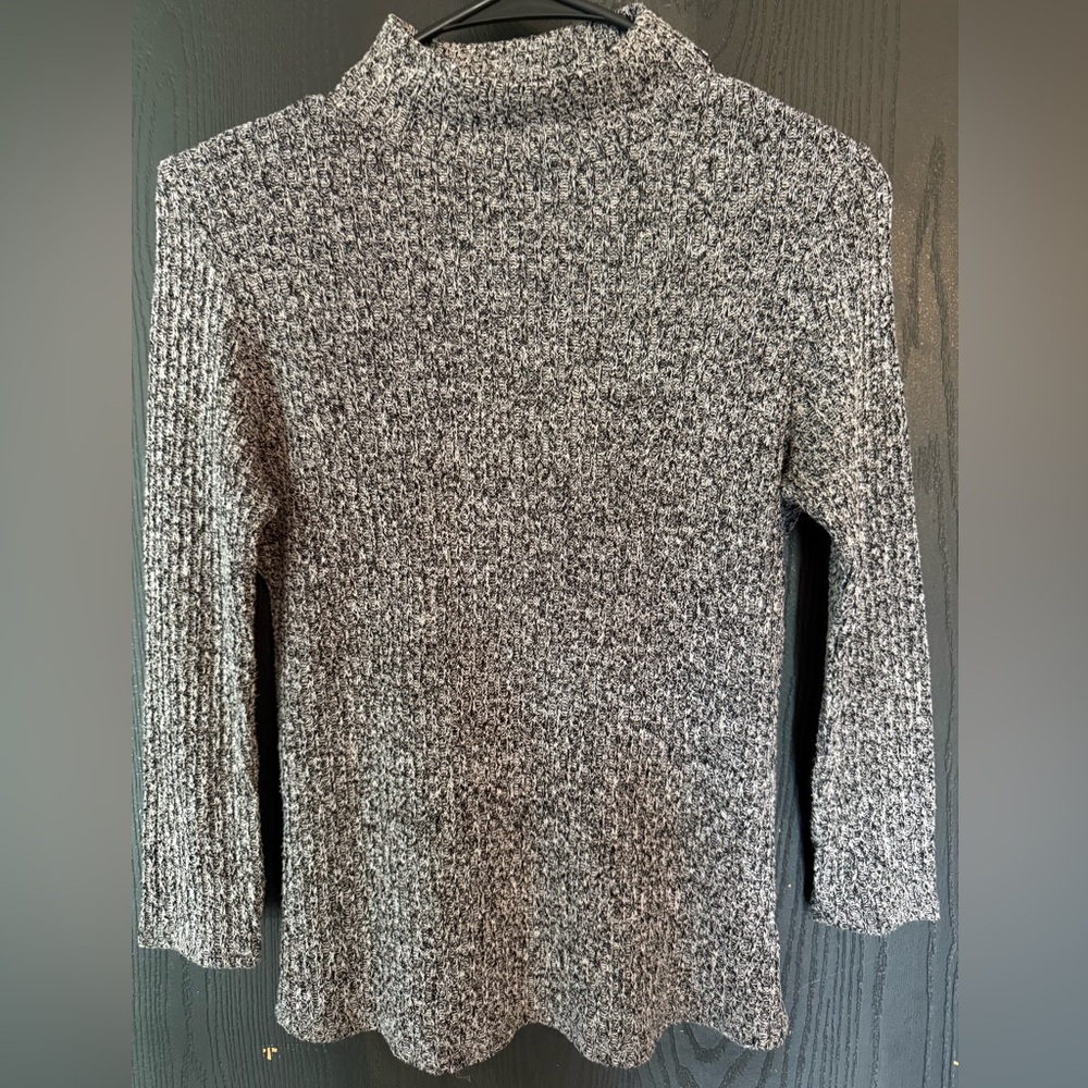 Charlotte Russe Black and White Sweater